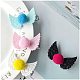 PandaHall 60pcs 2 Sizes Glitter Fabric Angel Wings Embossed 10 Colors Iridescent Wings Patches DIY Sequined Applique for Bag Clothes Hair DIY Crafts Decoration DIY-PH0026-30-4