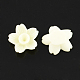 Flatback Resin Flower Cabochons CRES-S242-M-2