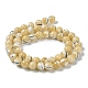 Brins de perles de coquillages naturels de troca BSHE-P033-03A-4