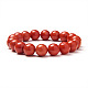 Bracelets extensibles en perles rondes en corail naturel sunnyclue BJEW-PH0001-10mm-12-2