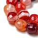 Brins de perles d'agate à bandes naturelles G-K351-A07-01-4