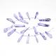 Electroplated Natural Quartz Crystal Beads Strands G-G890-A-02-2