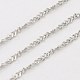 304 Stainless Steel Twisted Chains Curb Chain CHS-K002-30-1