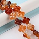 Natural Red Agate Beads Strands G-M418-D02-01-2