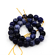 Natural Sodalite Beads Strands G-G515-12mm-07-2