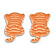 Spilla smaltata a forma di tigre JEWB-N007-218-2