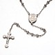 304 Stainless Steel Rosary Bead Necklaces NJEW-L353-54-2