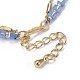 Glass Beads Bracelets BJEW-P256-C01-5