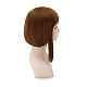 Короткие коричневые синтетические парики боб OHAR-I015-14-3