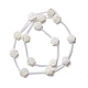 Fili di perle di conchiglia trochid naturale / trochus SSHEL-O001-21A-1