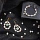 Perles de perle à grand trou pandahall elite PEAR-PH0001-04-2