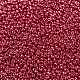 MIYUKIラウンドロカイユビーズ  日本製シードビーズ  （rr425)不透明なキャデラックの赤い光沢  8/0  3mm  穴：1mm  約422~455個/10g X-SEED-G008-RR0425-3