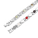 SHEGRACE Stainless Steel Panther Chain Watch Band Bracelets JB661A-6