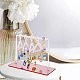 Acrylic Earrings Display Stands EDIS-WH0031-20A-5