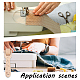 FINGERINSPIRE Seam Roller Wooden Tailors Clapper Seam Flattening Tool Accessories with 2 Pcs Bamboo Point Turner Quilting Seam Roller Sewing Roller Tools for Sewing Print Wallpaper Home Decoration DIY-FG0004-16-5