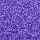 MIYUKIデリカビーズ  シリンダー  日本製シードビーズ  11/0  （db0783)は半霜の透明な紫色に染まった  1.3x1.6mm  穴：0.8mm  約10000個/袋  50 G /袋 SEED-X0054-DB0783-3