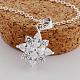 Trendy Silver Plated Brass Cubic Zirconia Bridal Party Jewelry Sets SJEW-BB09535-C-3