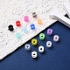 32 pièces 16 couleurs silicone mince oreille jauges chair tunnels bouchons FIND-YW0001-17A-6
