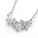 304 Stainless Steel Pendant Necklaces NJEW-O108-12P-2