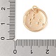 Латунь с подвесками из прозрачного кубического циркония KK-N256-24E-G-3