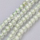 Chapelets de perles en préhnite naturelle G-F568-072-2mm-1