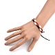 Set di braccialetti di perline intrecciate con filo di nylon regolabile BJEW-JB05384-3