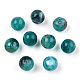 Round Imitation Gemstone Acrylic Beads OACR-R029-8mm-17-3