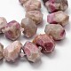 Chapelets de perles en tourmaline naturelle G-H038-24-3
