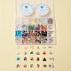 Kit de fabrication de collier de bracelet de pierres précieuses diy DIY-FS0002-93-5