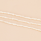 Nbeads 1 Strand Natural Cultured Freshwater Pearl Beads Strands PEAR-NB0001-34-4