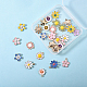SUNNYCLUE 1 Box 30Pcs Enamel Flower Charms Alloy Cherry Blossom Pendant for DIY Jewellery Necklace Bracelet Earring Crafts FIND-SC0001-14-5