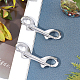 Unicraftale Double Ended Stainless Steel Lobster Clasp Snap Hook STAS-UN0014-71B-P-6