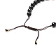 Natural Mixed Stone Braided Bead Bracelets Set for Girl Women BJEW-JB06741-14