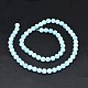 Natürliche Hemimorphit Perlen Stränge G-F602-07-6mm-2