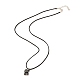 Halsketten-Sets mit Herzanhänger aus Metalllegierung NJEW-B081-06-3