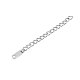 304 Stainless Steel Extender Chains STAS-I066-03B-1