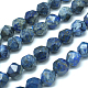 Faceted Natural Lapis Lazuli Gemstone Bead Strands G-J331-26-12mm-1