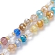 (заводская распродажа ювелирных вечеринок) ожерелья с подвесками из полиэстера с кисточками NJEW-JN02621-02-3