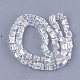 Chapelets de perles en verre électroplaqué EGLA-S179-01A-F01-2