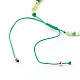 Ensembles de bracelets de perles tressées en fil de nylon BJEW-JB06449-13
