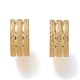 Brass European Style Beads OPDL-H100-04G-2