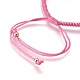 Fabbricazione di braccialetti di perline intrecciati con corde di nylon BJEW-F360-FRG01-3