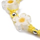 Ensembles réglables de bracelets de perles tressés de fil de nylon BJEW-JB05959-14