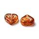 Imitation Amber Transparent Acrylic Beads MACR-D071-02D-4