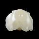Flower ABS Plastic Imitation Pearl Cabochons OACR-R016-50-2