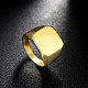 Fashionable 316L Titanium Steel Wide Band Rings for Men RJEW-BB07073-7A-3