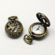 Vintage alliage de zinc têtes de montres à quartz creux WACH-R008-M-2