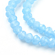 Chapelets de perles en verre GR6mmY-M-2