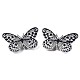 201 Schmetterlings-Anstecknadel aus Edelstahl JEWB-N007-118P-2