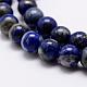Chapelets de perles en lapis-lazuli naturel G-A163-07-8mm-6